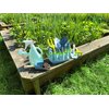 small foot Garden Bag with Garden Tools Made of Wood and Metal, Garden Toy for Children from 3 Years, 12388