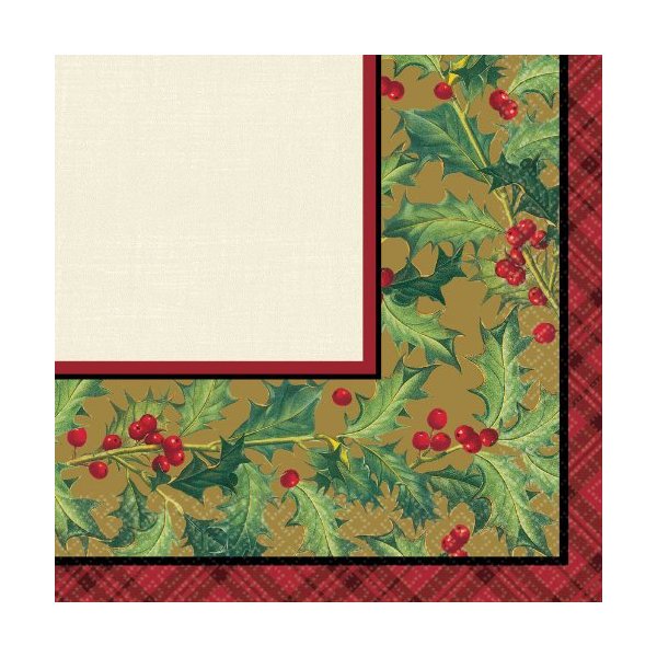 beverage napkins mid count winter warmth