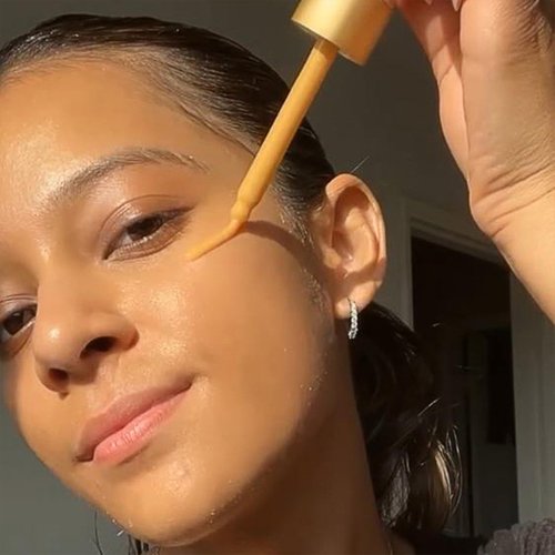 APTO Shimmer Drops w/Turmeric & Niacinamide: Nourishing Serum for a Subtle Sun-Kissed Face or Body Glow, 2 fl. oz.