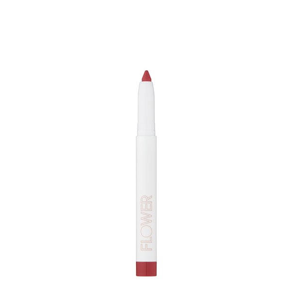 FLOWER BEAUTY By Drew Barrymore Scribble Stick Lip Liner + Eyeliner - Smooth Application + Blendable - 2-in-1 Lip + Eye Liner (Mauvelous)