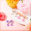 Hicarer 9 Pairs Girls Clip-on Earrings Pretend Princess Play Earrings Jewelry Set (Style 5)