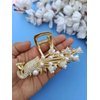 FIABLE COLLECTION Lily Flower Pearl Tassels Rhinestone Studded Hair Claw Clips Styling Accessories For Women & Girls