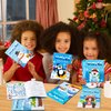 ANGOLIO Winter Game Activity Coloring Book for Kids Christmas Holiday Coloring Books, Fun Winter Party with Snowman Bear Animal Pattern Drawing Supplies for Back to School Classroom Rewards Goodie Bag