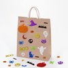 500 Pcs Halloween Foam Stickers Self Adhesive Glitter Foam Stickers for Kids Arts and Craft Supplies