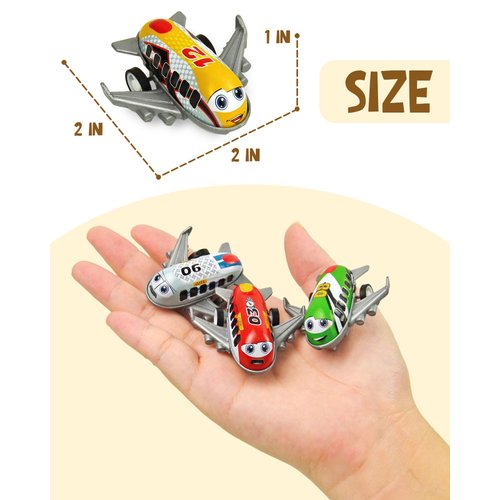 Vileafy 27 Airplanes Toy -Gifts for Kids Classroom, Goodie Bag Stuffers, Return Bithday Party Favors, Potty Prizes, Pinata Fillers, and Class Treasure Box for Boys and Girls