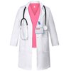 Gortykor Kids Doctor Costume Doctor Lab Coat for Kids Doctor Lab Costumes for Boys Girls 3-12 Halloween Dress Up (8-9 Years)