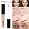 PHOERA Foundation Full Coverage Makeup, Mushroom Head Air Cushion CC Cream Natural Foundation Set,PHOERA Concealer, PHOERA Primer, PHOERA Powder, Foundation Brushes (104 Buff Beige+ 04 Buff Beige CC)