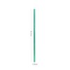 Ipalmay Sparkle Foil Green Mermaid Cocktail Paper Straws, Disposable Biodegradable Drinking, 7.75 Inches, Pack of 100