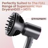 Upgrated Diffuser Nozzle 2 in 1 for Dyson Supersonic Hair Dryer, Wave + Curl Diffuser for HD01 HD02 HD03 HD04 HD08 HD15 HD16, Attachemnt Tools Accessaries Parts No 973924-01