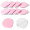 8Pcs Korean Makeup Sponge Air Cushion Makeup Puffs for Foundation Concealer and Powder Puff Makeup Cushion Foundation Sponge Teardrop Mix Setting Blender Sponge for Liquid, Cream, and Powder