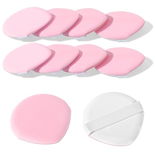 8Pcs Korean Makeup Sponge Air Cushion Makeup Puffs for Foundation Concealer and Powder Puff Makeup Cushion Foundation Sponge Teardrop Mix Setting Blender Sponge for Liquid, Cream, and Powder