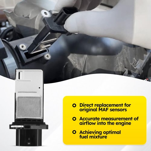 Mass Air Flow Meter Sensor MAF Sensor 22680-7S000 AF10141 MAF0031 for Infiniti G35 G37 QX56,Nissan 350Z 370Z Altima Maxima Frontier Murano Titan Xterra and Suzuki Equator Multiple Models and Years