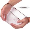 Hestya 200 Pack Hair Nets Invisible Elastic Mesh Regular 20 Inches Size with 1/4 Inches Opening, Nylon Invisible Hairnet (Brown)