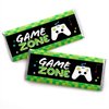 Game Zone - Candy Bar Wrapper Pixel Video Game Party or Birthday Party Favors - Set of 24