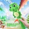 Chridark Dinosaur Bubble Wand Toys for Kids Age 3 4 5 6 7 8 Year Old: Bubbles Machine for Kids, Toddler Outdoor Toys, Gifts for 3 4 5 6 Year Old, Birthday Presents for 3 4 5 Year Old Boys Girls