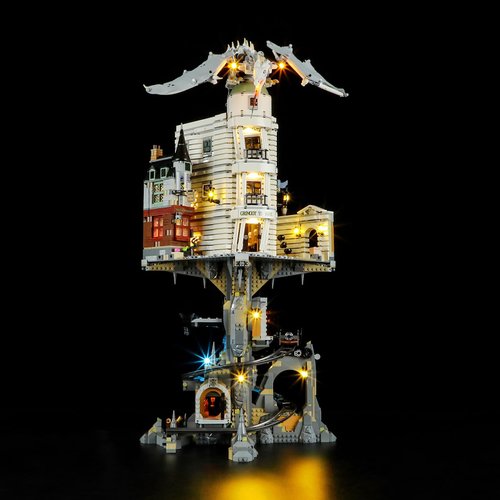 LIGHTAILING Light for Lego- 76417 Gringotts Wizarding Bank – Collectors' Edition - Led Lighting Kit Compatible with Lego Building Blocks Model - NOT Included The Model Set