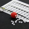SAMSFX 500PCS Carp Fishing Hair Stops for Fishing Float Baitstops Boilie Stops Clear Color