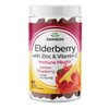 Swanson Elderberry Gummies with Zinc and Vitamin C - 60 Gummies - Immune Support Supplement for a Healthy Immune System