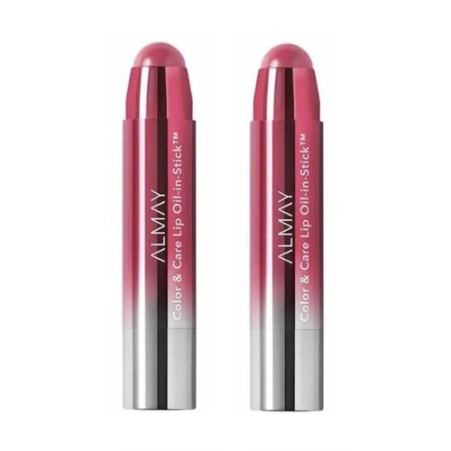 Almay Pack of 2 Color & Care Lip Oil-in-Stick, Cake Walk 140
