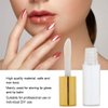 YIPINER Case of 90 packs, Empty Plastic Clear Lip Gloss Tubes Lip Balm Bottle Container Gold Transparent 1.2ML Makeup Tool for Women (90 pcs, Gold)