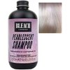 Bleach London Pearlescent Shampoo - Vegan & PETA-Approved, Iridescent Purple Toning Shampoo, for Blonde Hair, color Depositing, Fights Brassiness, achieve a bright Blonde - Paraben Free - (250 ml)