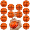 Mini Basketball Stress Balls 12 Pcs Pack | 2.5” Inch Mini Basketballs for Kids | Small Basketball Party Decoration | Party Favors, Small Soft Foam Basketballs | Basketball Party Goodie Toy By Anapoliz