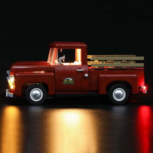 LIGHTAILING Led Lighting Kit for Lego- 10290 Pickup-Truck Building Blocks Model - LED Light Set Compatible with Lego Model(Not Include Lego Model)