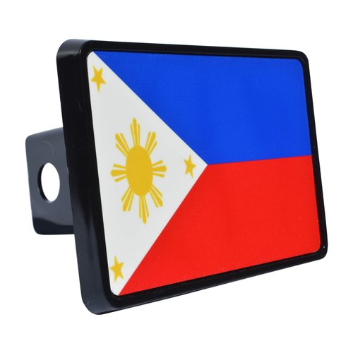 Rogue River Tactical Filipino Flag Trailer Hitch Cover Plug Gift Idea