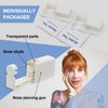 Rayyl Nose Piercing Gun Kit - 24Pcs Disposable Nose Piercing Gun with built-in Nose Stud Nose Piercing Kit for Piercing Supplies Nose Piercing Kit Piercing Tool