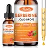 Bunkka (2 Pack) Berberine Supplement, Berberine Liquid Drops with Ceylon Cinnamon, Bitter Melon, Sugar-Free & Vegan Supplement Supports Immune System & Gastrointestinal Care - 4 FL Oz