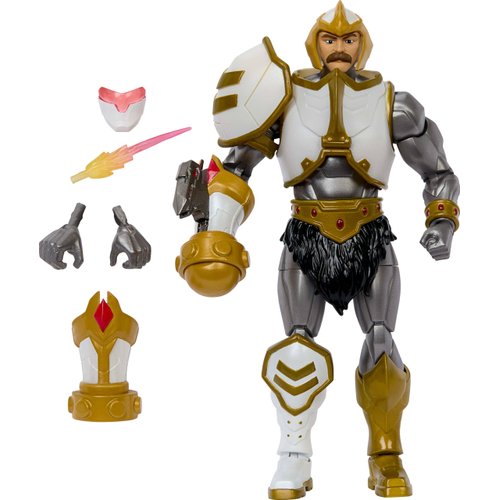 Masters of the Universe: Revolution Masterverse Action Figure & Accessories, Man-of-War Deluxe Motu Collectible with 30 Articulations, 7-inch