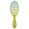 Wet Brush Speed Dry Hair Brush, Green/Blue (Feel Good Ombre) - Vented Design & Soft HeatFlex Bristles Are Blow Dry Safe - Ergonomic Handle Manages Tangles - Pain-Free Hair Accessories