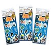 Playhouse Harry Potter Glow in The Dark Set of 3 Sticker Packs for Crafts, Trading & Collecting - Chibi Characters
