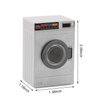 Dollhouse Miniature Washing Machine 1:12 Furniture Appliance Model Laundry Machine Mini House Washer Decoration Accessories Openable Lid Washer Dryer (Plastic)