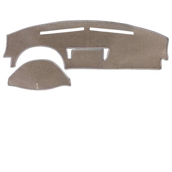 Mocha Carpet Dash Cover Compatible with 2005-2006 Infinity G20/25/35/37 Coupe Made in The USA
