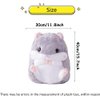 Hgplvxj Hamster Plush Toy,Hamster Stuffed Animal Plush Pillow Birthday Xmas Gift for Kids (Gray 15.7''x11.8'')