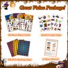 Konsait 39 Sheets Halloween Bingo Game for Kids, Halloween Classroom Games Bingo Supplies Adult Bingo Card Games Halloween Party Games for Kids Halloween Crafts for Classroom School Party Favor