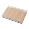200 Pcs Orange Sticks for Nails - Borogo Orange Wooden Nail Sticks Double Sided Multi Functional Cuticle Pusher Remover Manicure Pedicure Tool