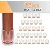 JoyLionKay Chair Leg Caps, Round Chair Leg Feet Wood Floor Protectors, Small (1/2" to 5/8")