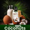 Keppi Flavorless MCT Oil - C8 and C10 for Keto Diet, Non-GMO, Certified Gluten-Free, Palm Oil Free, 32 oz Coconut Oil