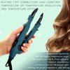 Zhehao Professional Hair Extensions Tool with Fusion Heat Iron Connector Wand, US Plug, 2 Bags Keratin Glue Granule Beads, C Head (Green)