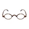 Calabria R314 Unisex Vintage Professor Oval Reading Glasses Blonde Tortoise+4.50