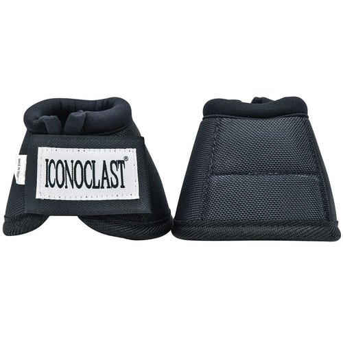 Iconoclast Horse Bell Boots Medium Black