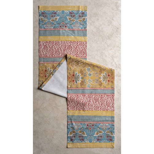 Maison d' Hermine Table Runner 100% Cotton 14.50 Inch x 108 Inch Decorative Runner Table Runners, Dining, Kitchen, Parties & Camping, Marquise (Single Layer) - Spring/Summer