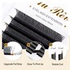 Y Lashes Extensions YY Lash Extensions C Curl 0.07mm 8-15mm Mix Tray Y Shape 4D Volume Premade Fan Lashes Matte Black Easy Fans Lashes Professional Use YY Lash (YY-0.07-C, 8-15mm Mix)