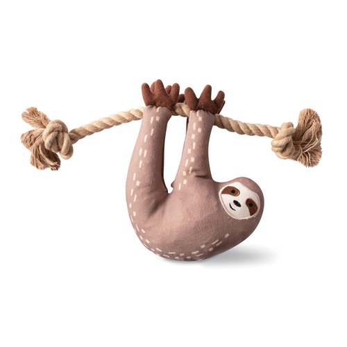 Fringe Studio "EAT, SLEEP, REPEAT 3D Earth Friendly Non-Toxic Cotton Canvas Toy, PetShop Collection (718005)