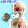 Anime hair claw anime hair clip kitty hair claw cat hair claw Japanese hair claw (HawaiiWhite)