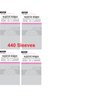 Sleeve Kings Mini Euro Card Sleeves 45 X 68 mm (4x110 Pack, 440 Sleeves)