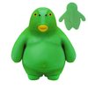 HIPIHOM Green Head Fish Toy, Decompress and Squeeze Stress Toy Figure for Adults, Relief Anti-Anxiety Mini Gadget to Relax (Small)