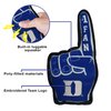 Pets First NCAA Duke Blue Devils #1 Fan Toy. Best Sports Dog Toy with Double Stitched Trim and Tough Nylon Material Filled with Chewable Polyfil and Inner Squeaker
